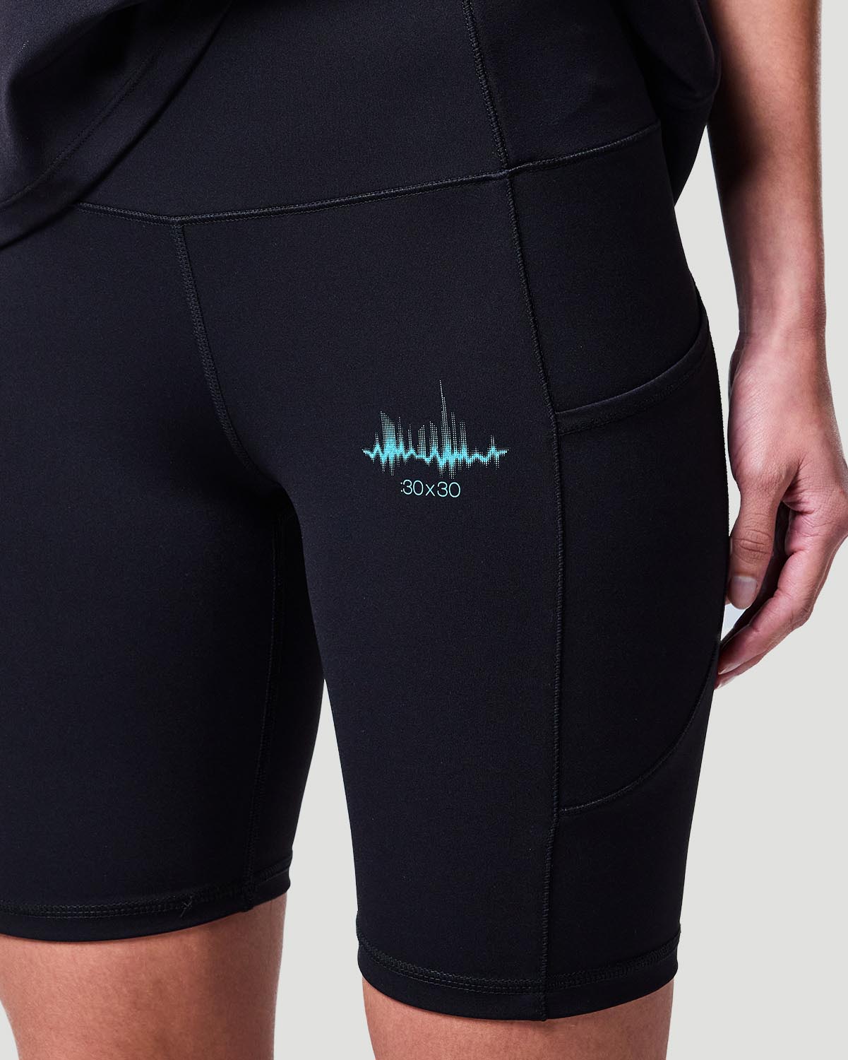 Cycling Shorts - Jet Black image number 0