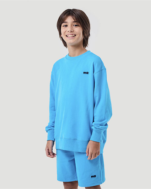 Boy's Sweatshirt - Blue Atoll