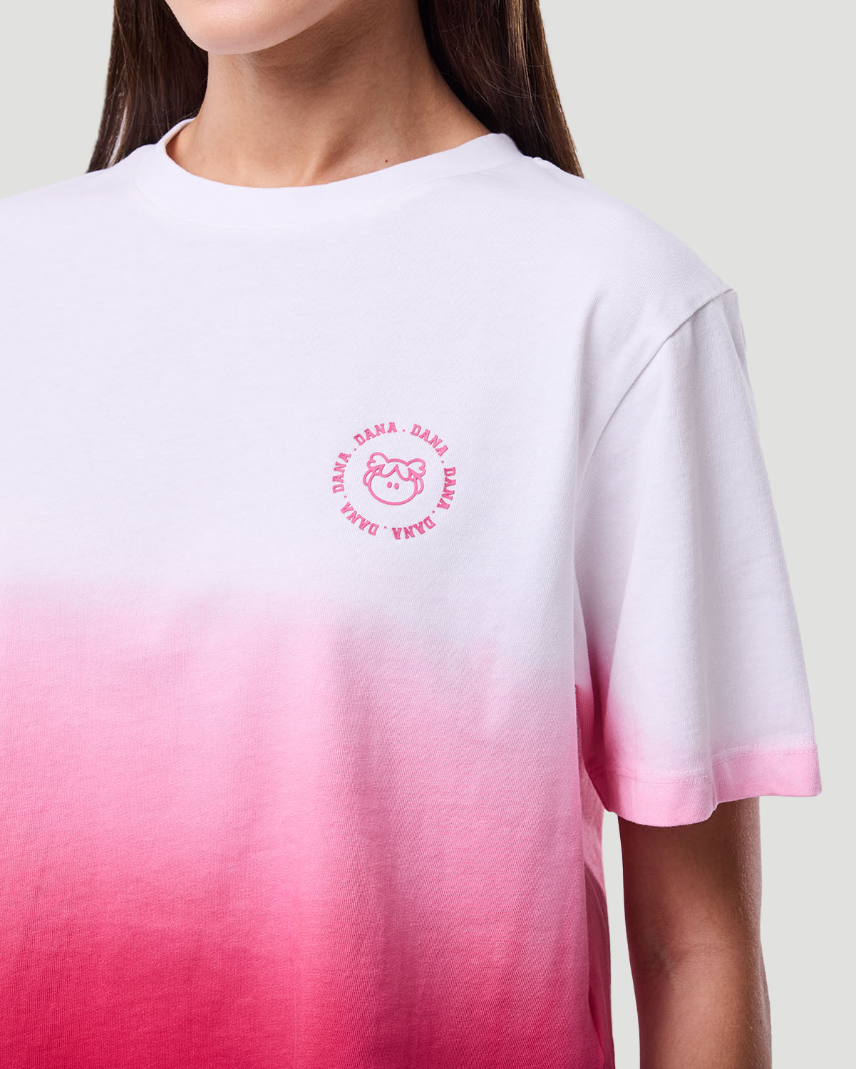 Women's Dip-Dye T-shirt - Pink image number 4