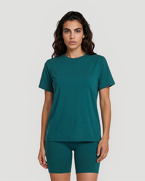 Women's Crew Neck T-Shirt - Shaded Spruce