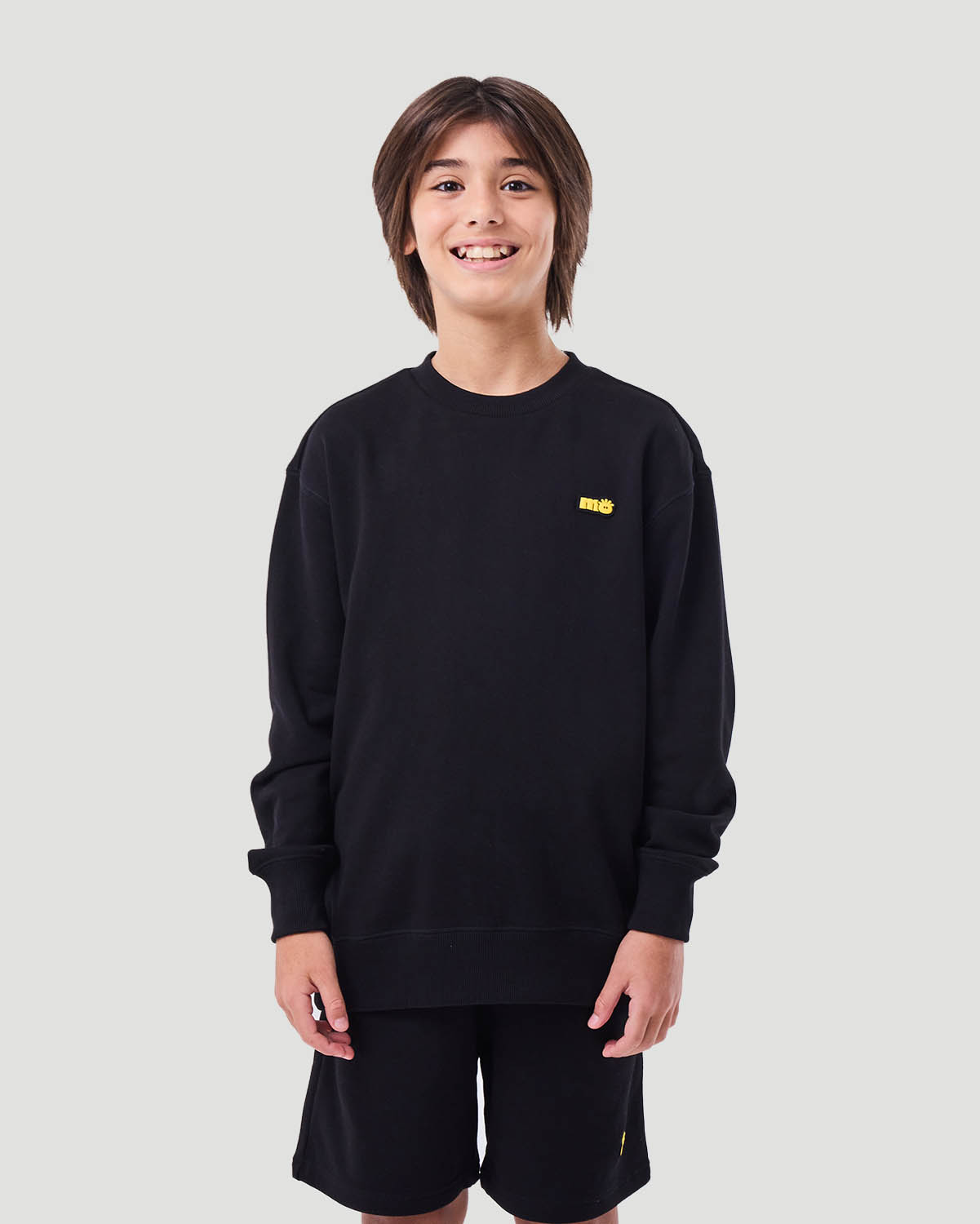 Boy's Sweatshirt - Jet Black image number 2