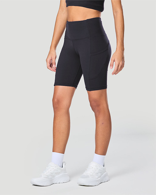 Women's Cycle Shorts - Jet Black