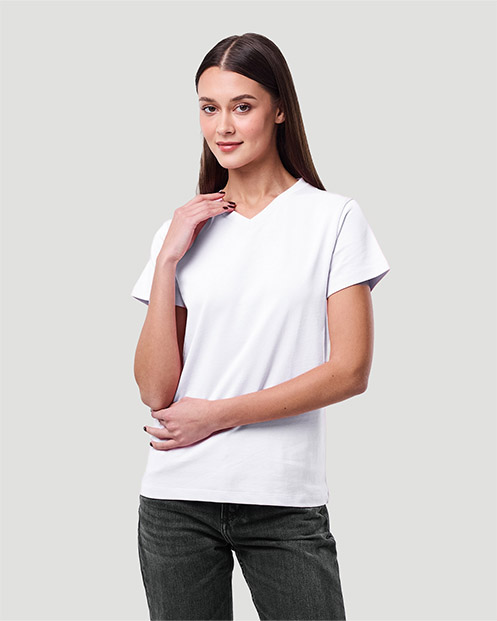 Women's Core V-neck T-shirt - White
