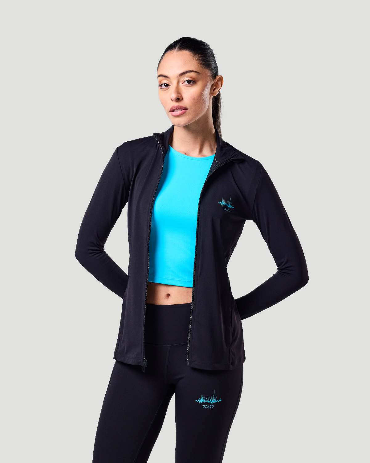 Women’s Track Jacket - Jet Black image number 4
