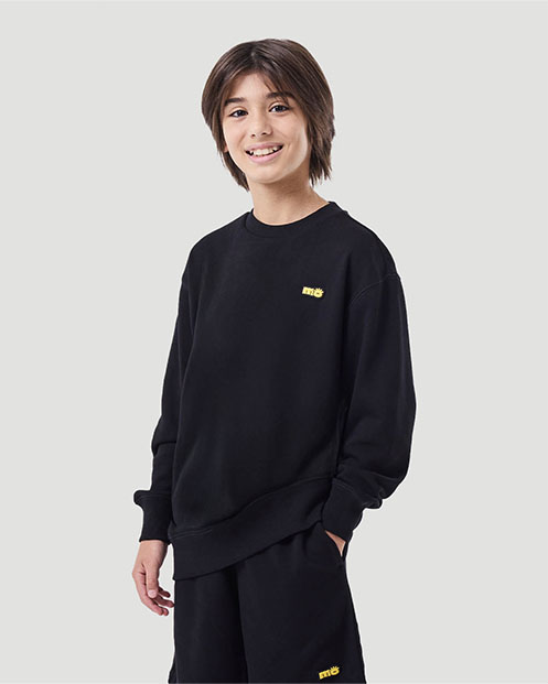 Boy's Sweatshirt - Jet Black