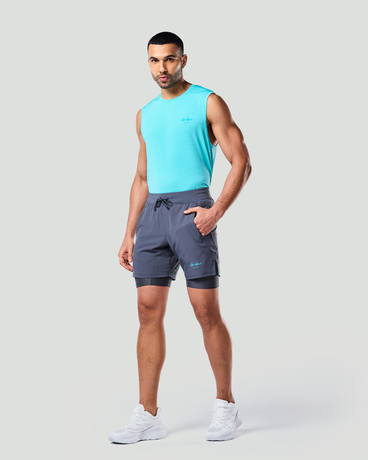 Training Shorts - Castor Grey image number 4