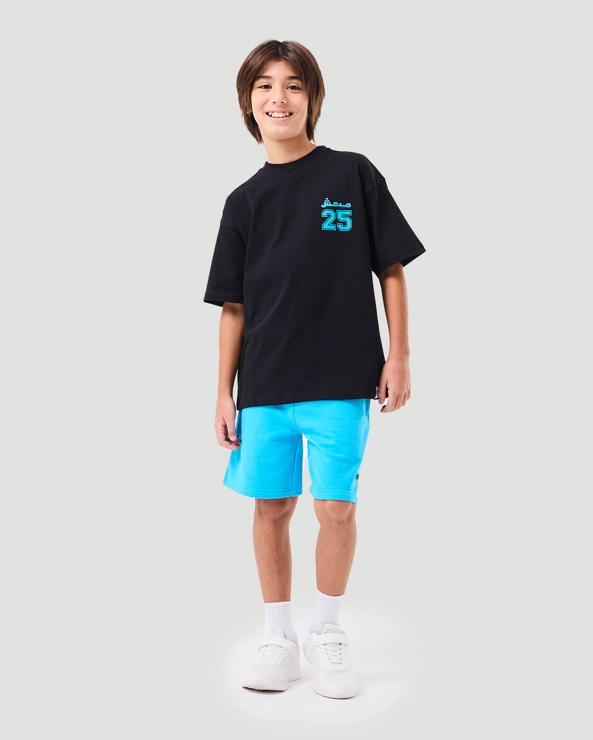 Boy's Shorts - Blue Atoll image number 1