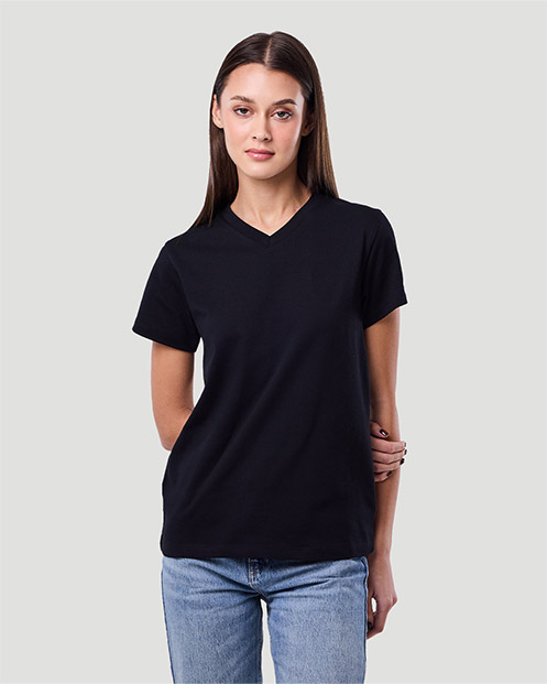 Women's Core V-neck T-shirt - Jet Black