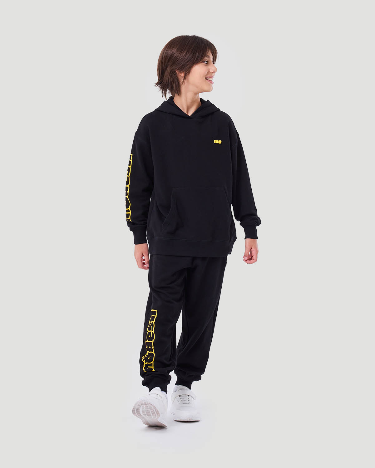 Boy's Hoodie - Jet Black image number 0