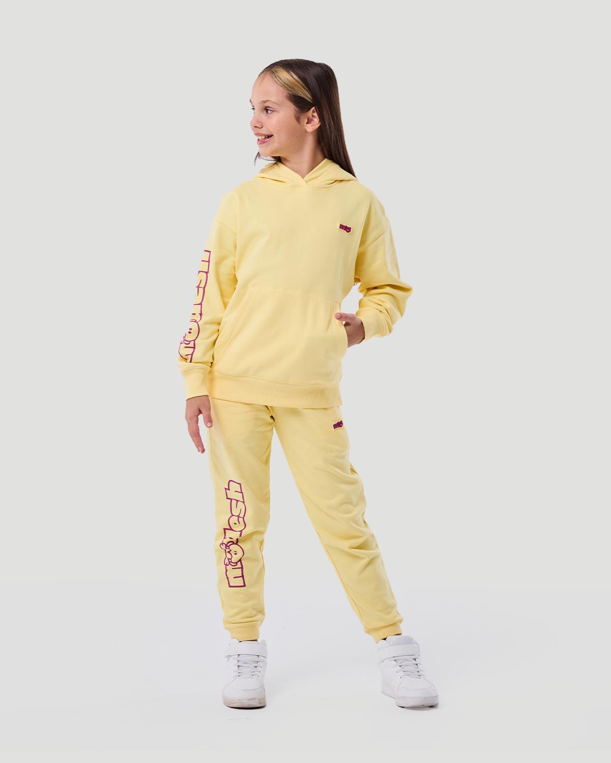 Girl's Hoodie - Pale Banana image number 0