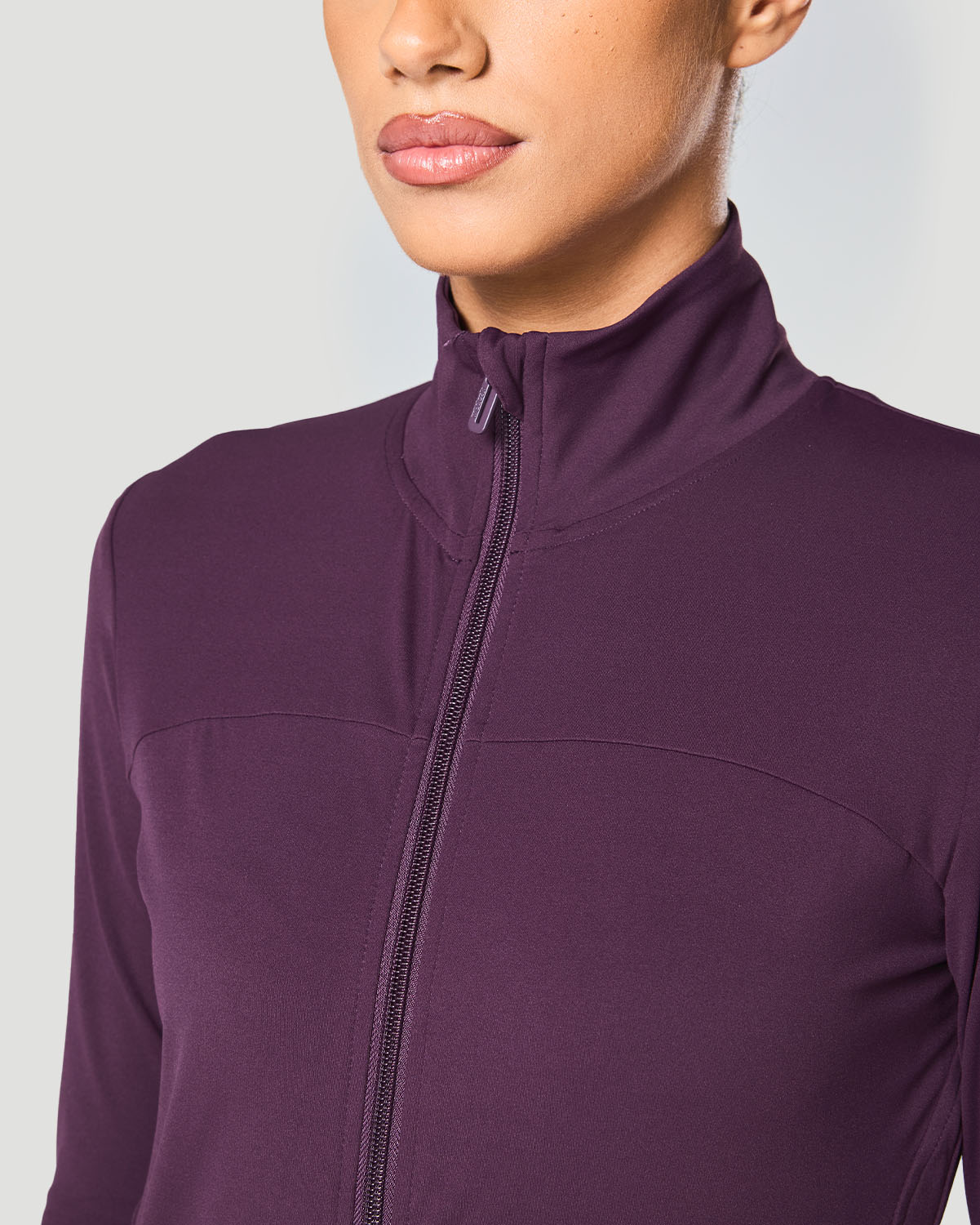 Women's Track Jacket - Italian Plum image number 2