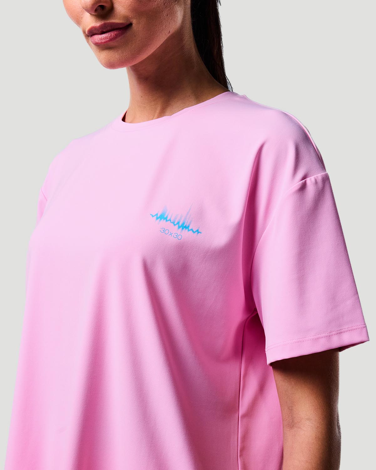 Boxy T-shirt - Pink Frosting image number 2