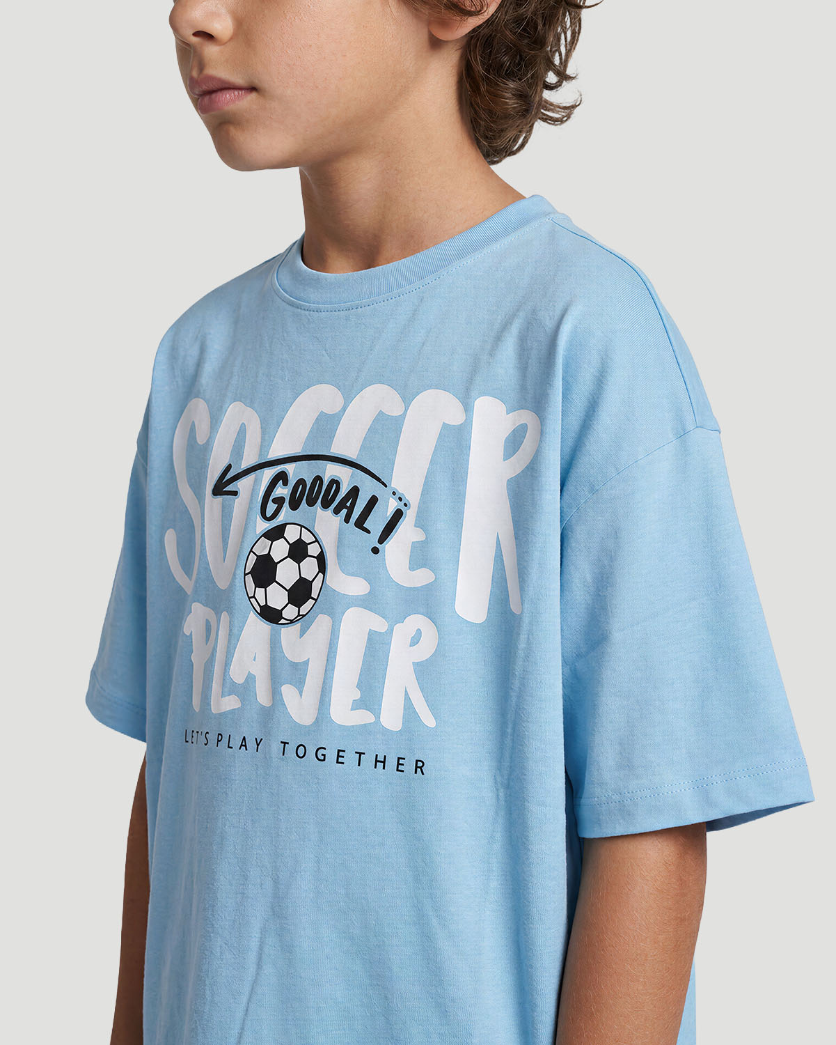 Boys Graphic T-Shirt - Soccer - Angel Falls image number 4