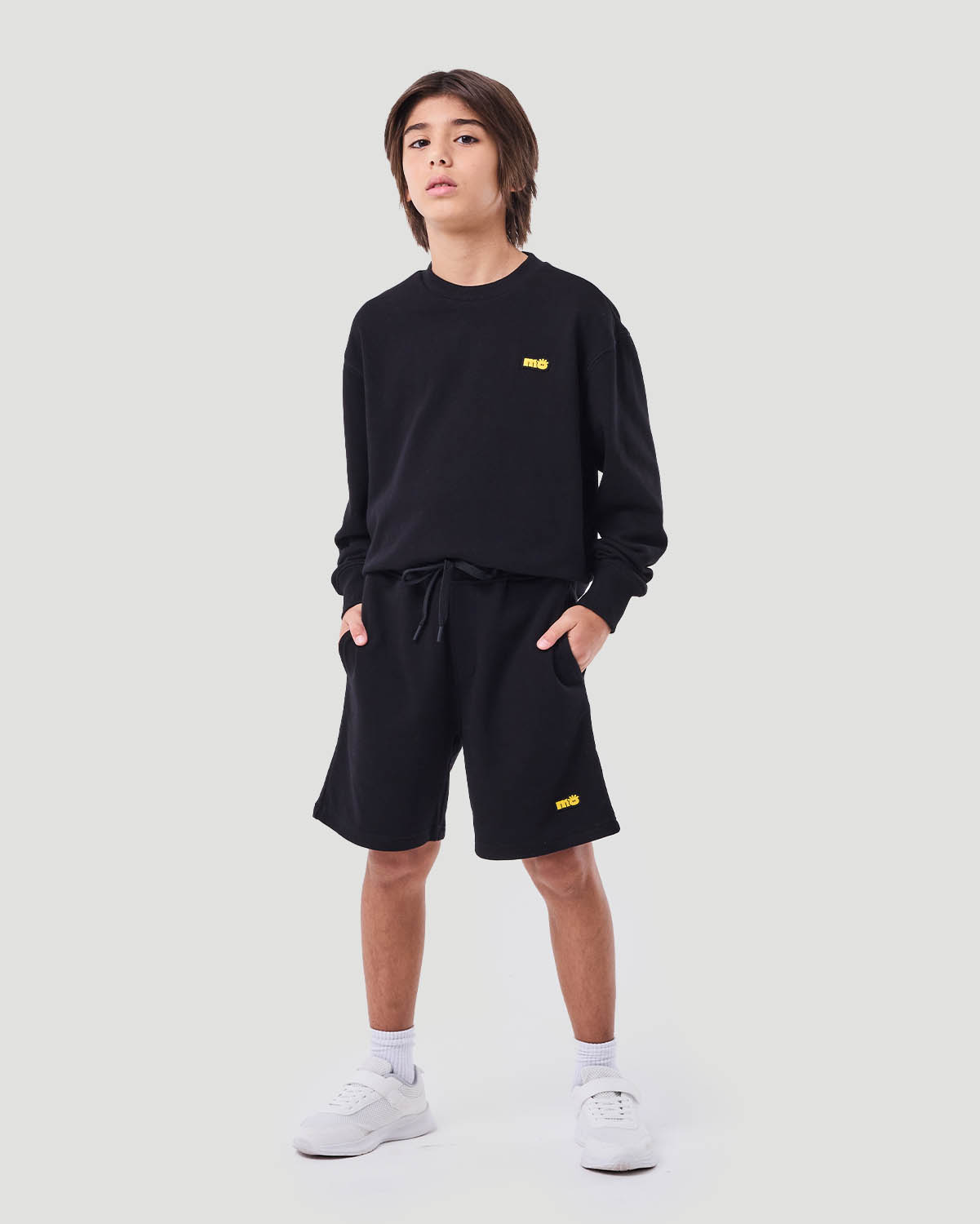 Boy's Shorts - Jet Black image number 5