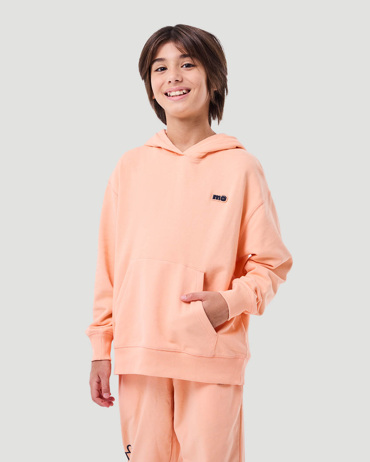 Boy's Hoodie - Papaya Punch image number 3