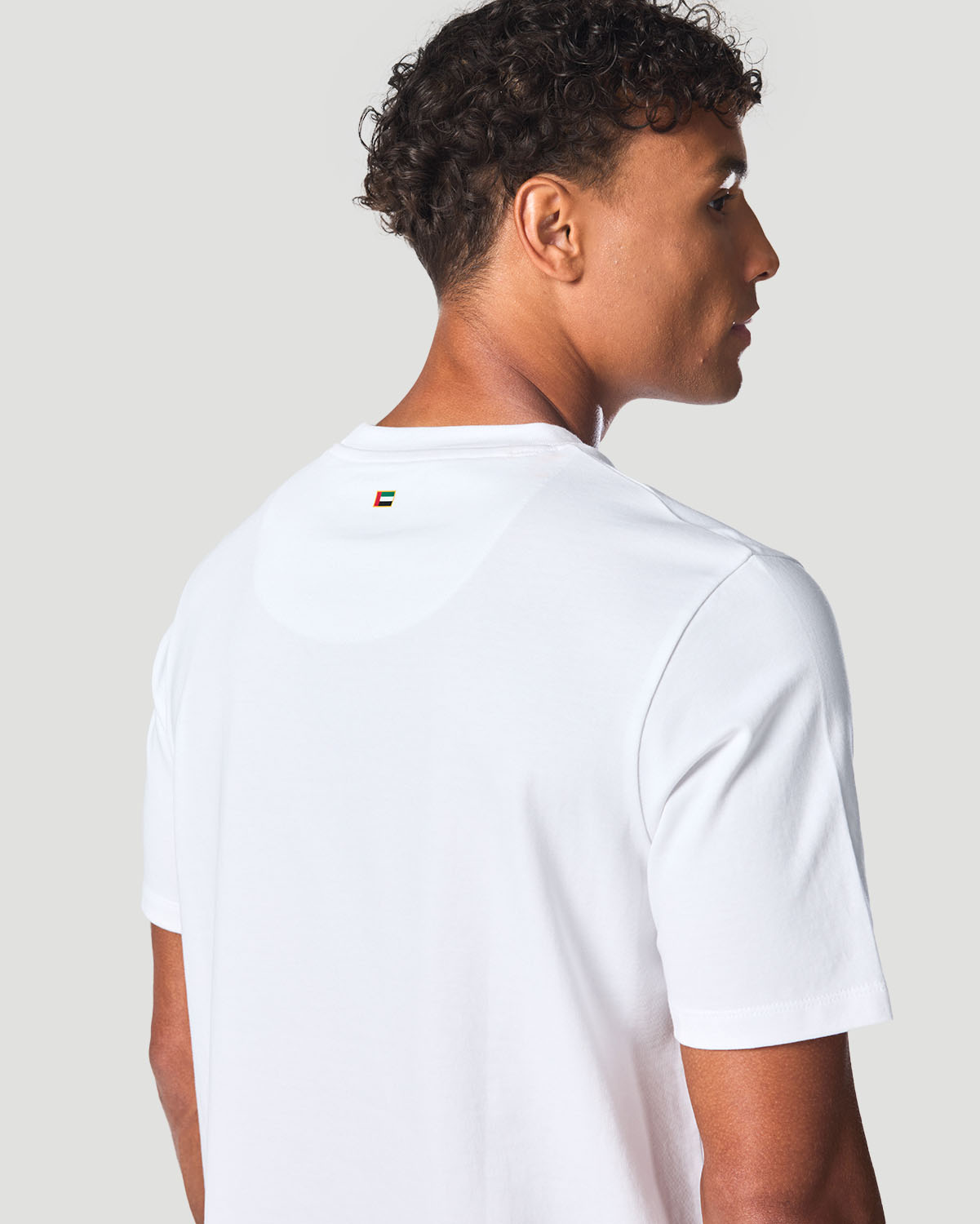 Men's Crew neck T-Shirt - White image number 2