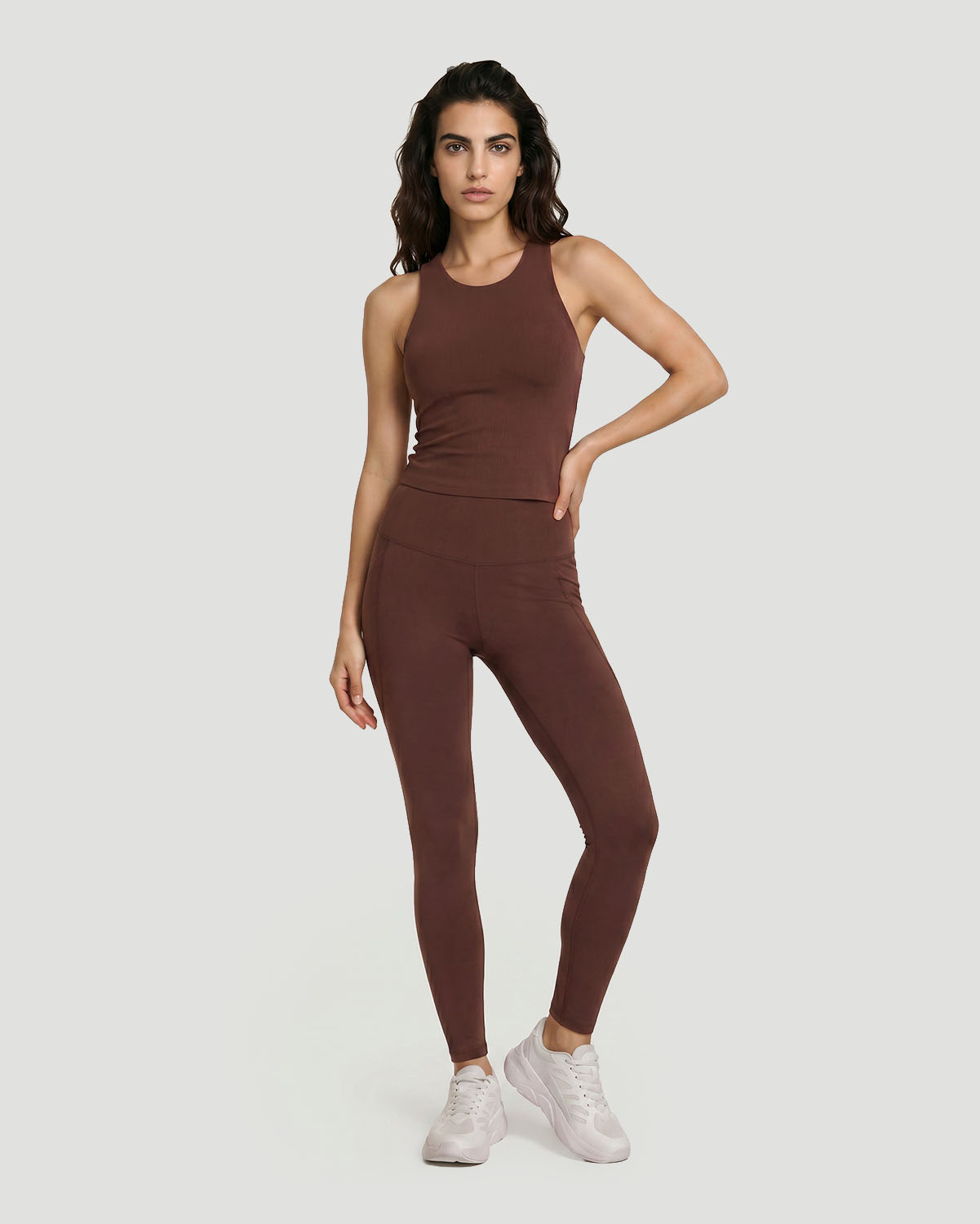 Women's Tank Top - Shaved Chocolate image number 3