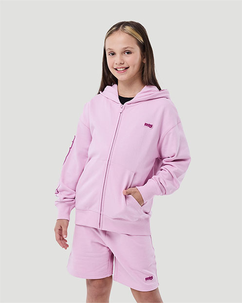 Girl's Zip Hoodie - Sweet Lilac