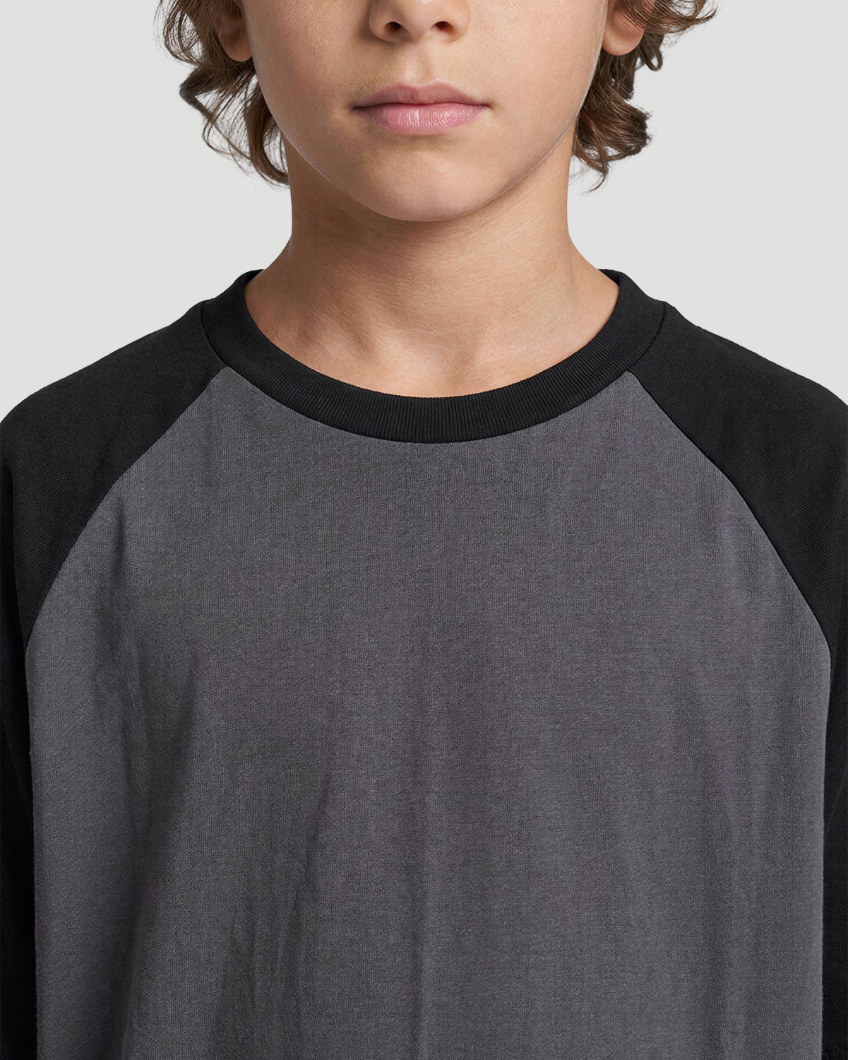 Boys Raglan T-shirt - Quiet Shade image number 4