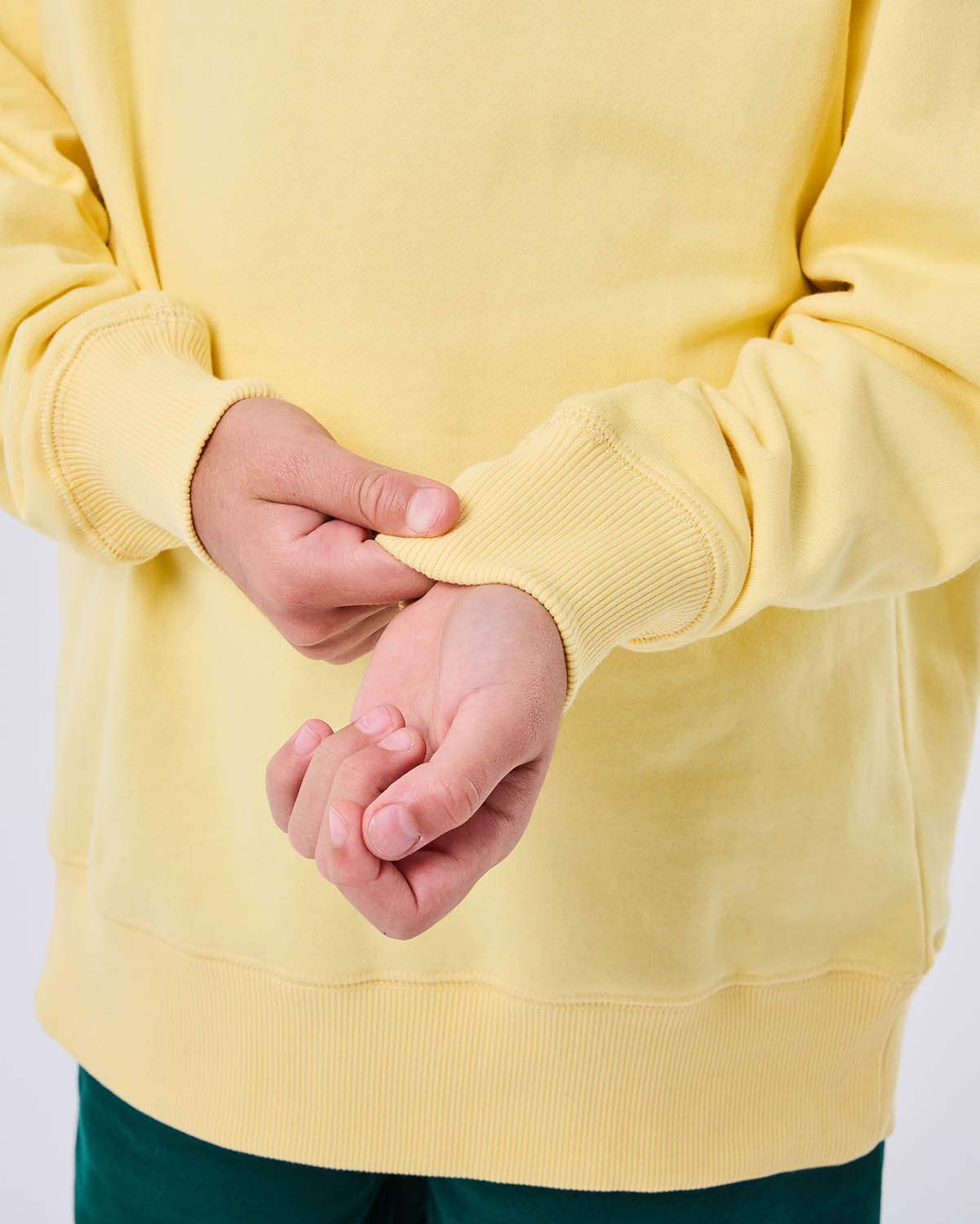 Boy's Sweatshirt - Pale Banana image number 5