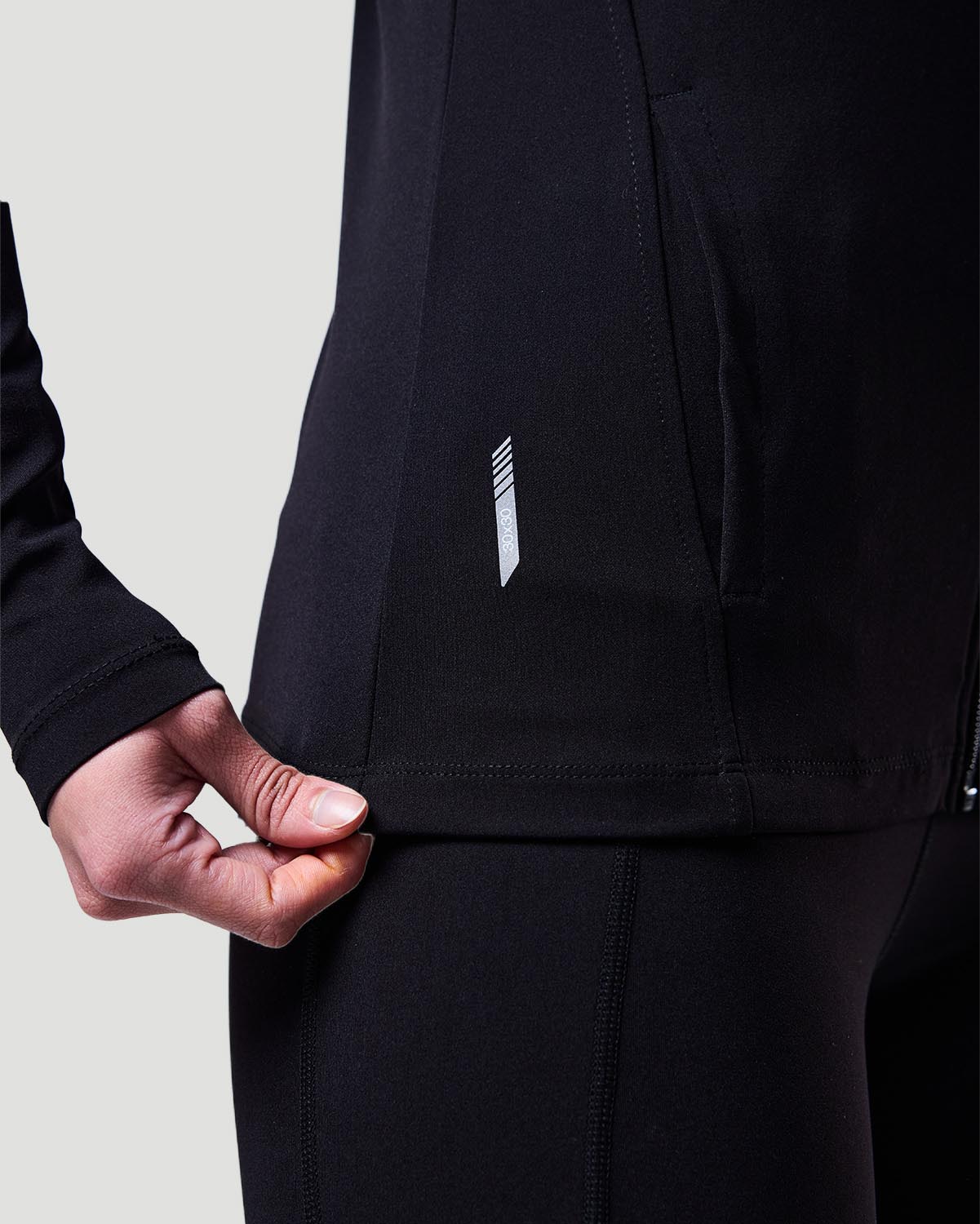 Women’s Track Jacket - Jet Black image number 3