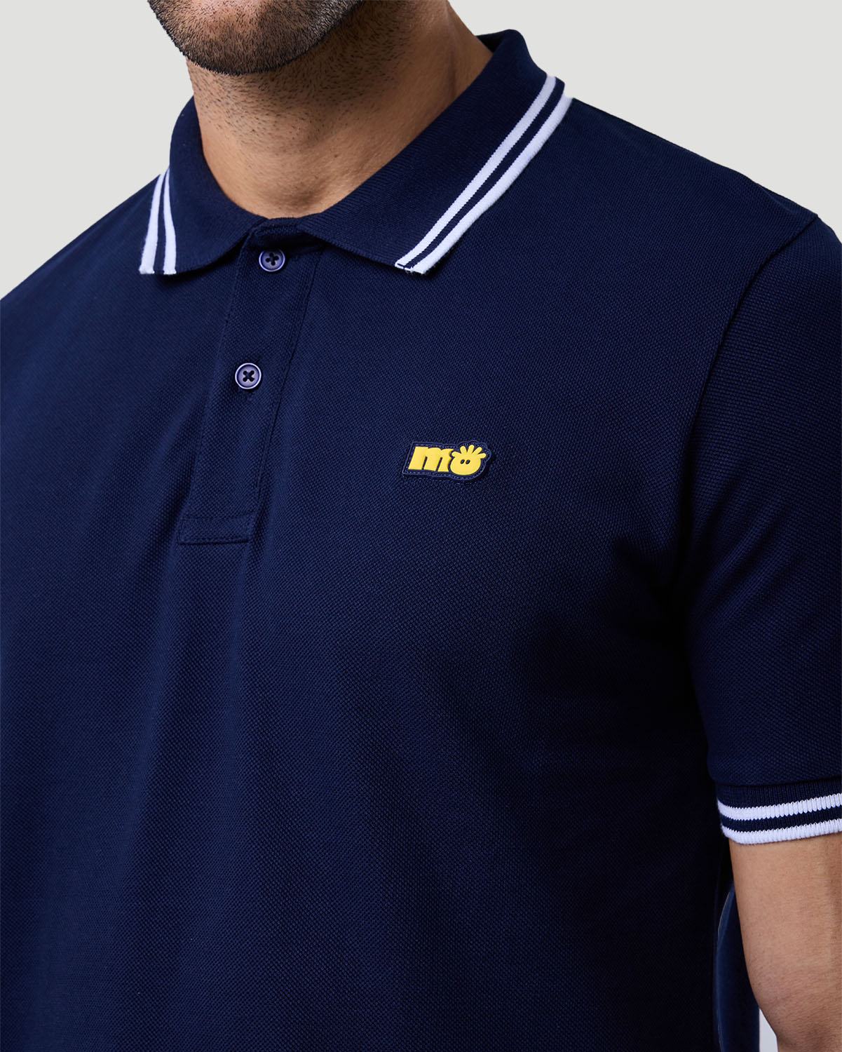 Men's Tipping Polo - Navy image number 4