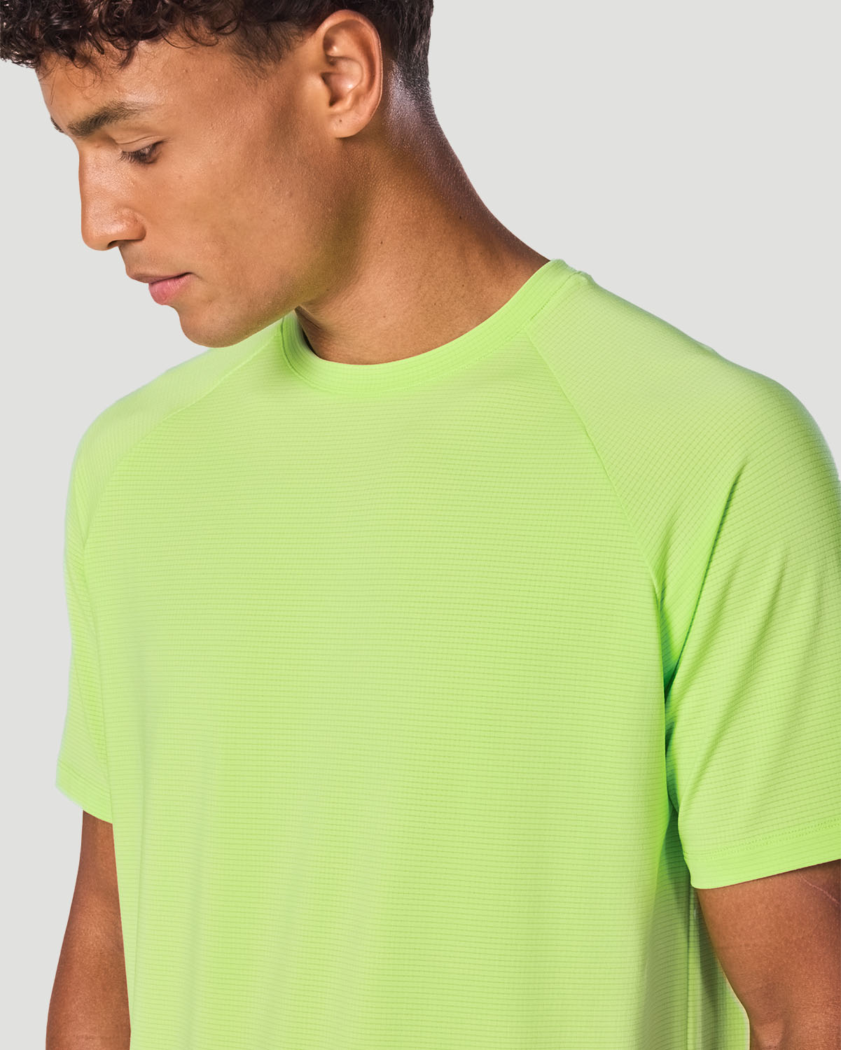 Men's Stretch T-Shirt - Paradise Green image number 2