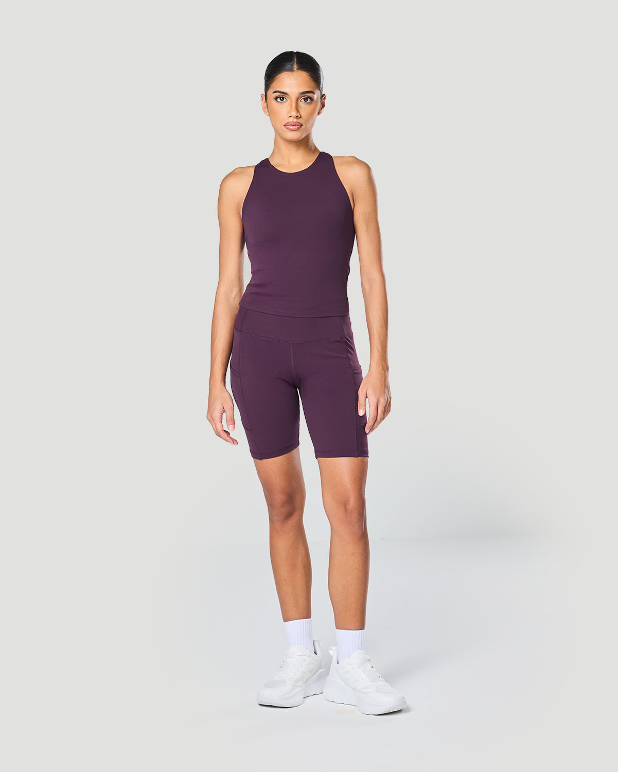 Women's Cycle Shorts - Italian Plum image number 4