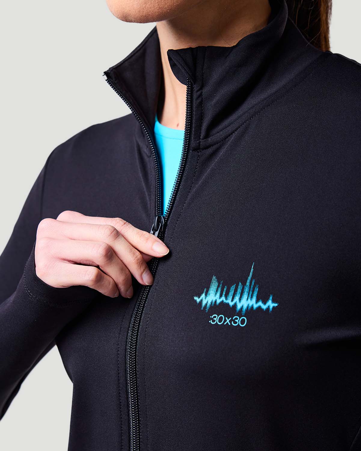 Women’s Track Jacket - Jet Black image number 2