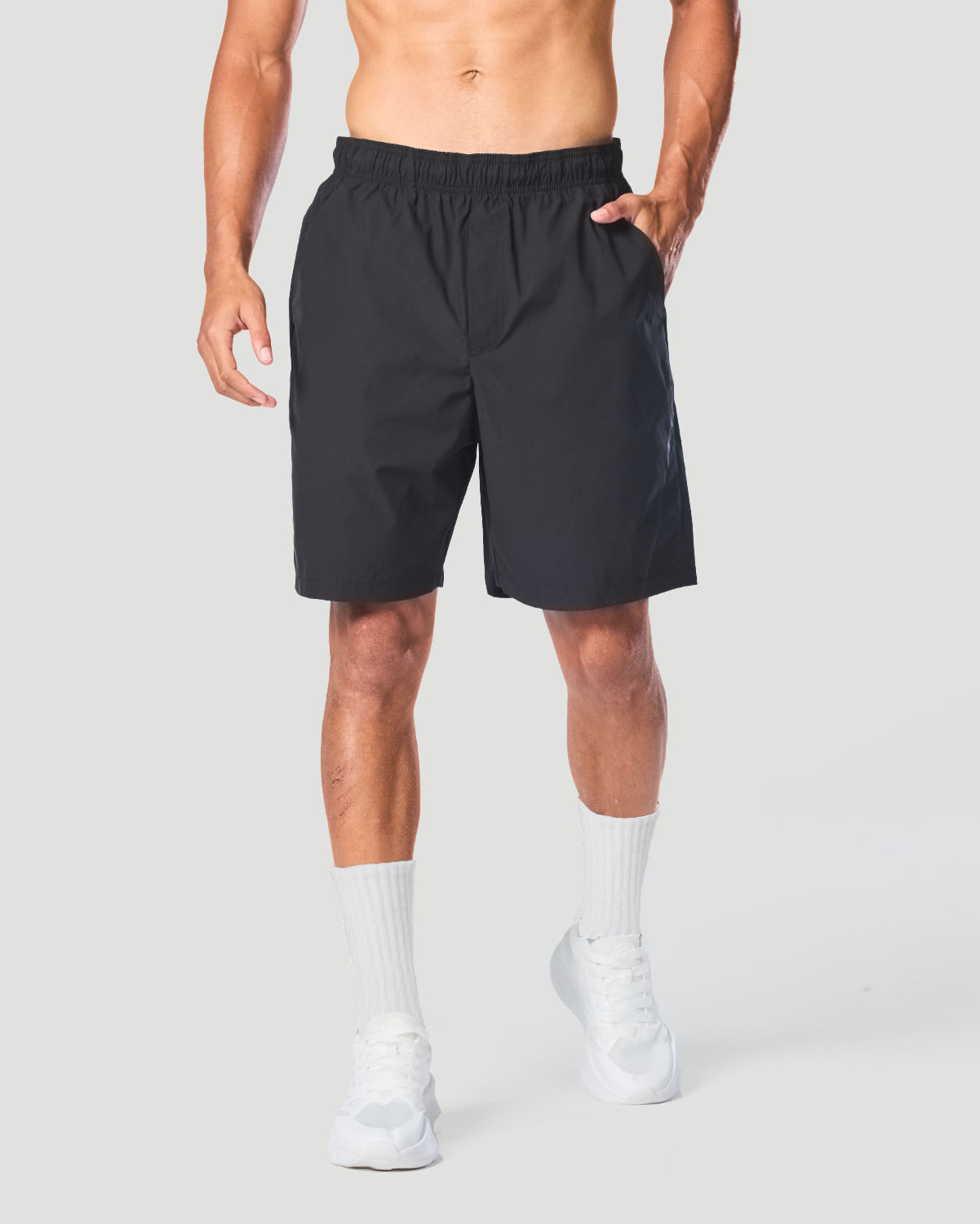 Men's Regular Shorts - Jet Black image number 1