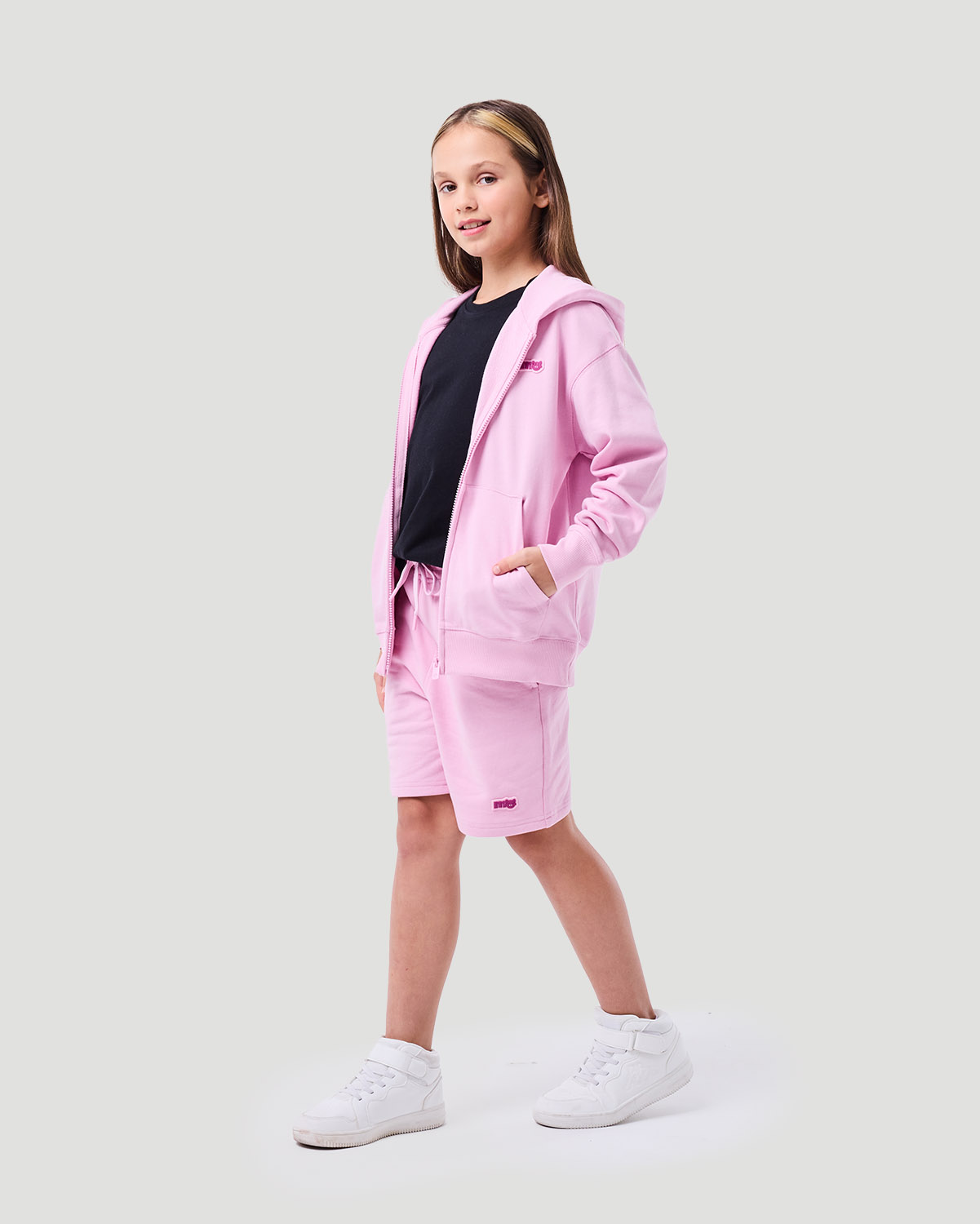 Girl's Zip Hoodie - Sweet Lilac image number 1