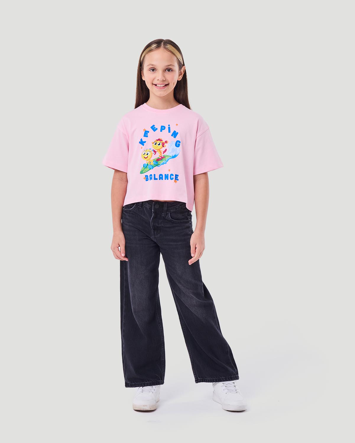 Girl's Graphic T-shirt - Sweet Lilac image number 0